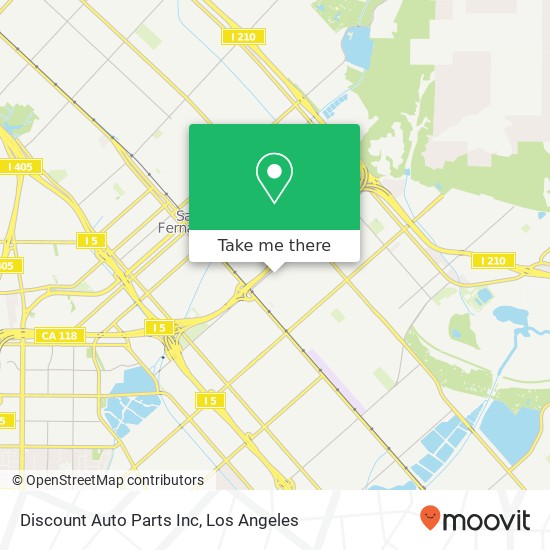 Discount Auto Parts Inc map