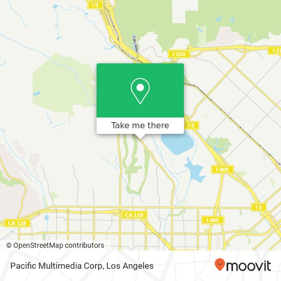 Pacific Multimedia Corp map