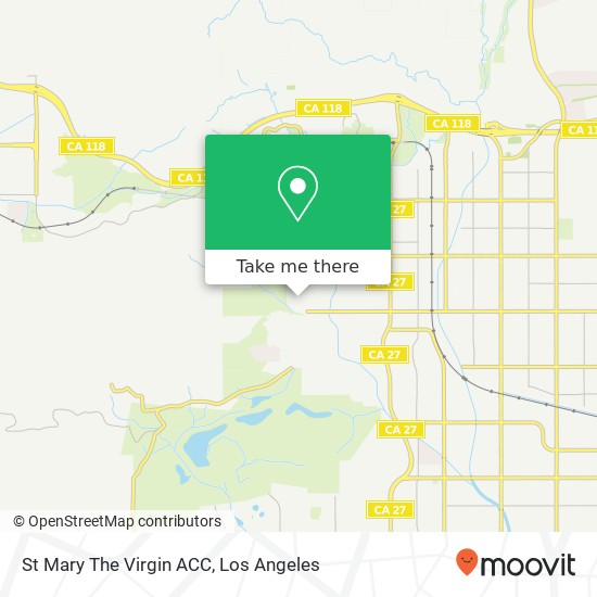 St Mary The Virgin ACC map