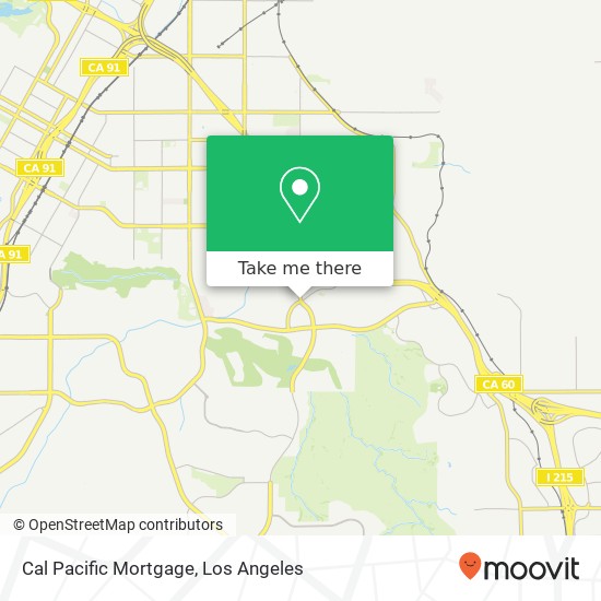 Cal Pacific Mortgage map