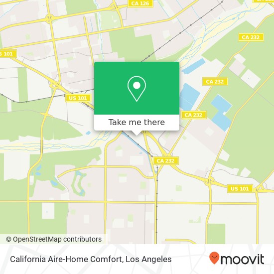 California Aire-Home Comfort map