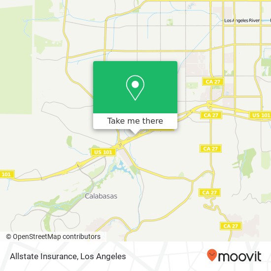 Allstate Insurance map