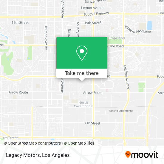 Legacy Motors map