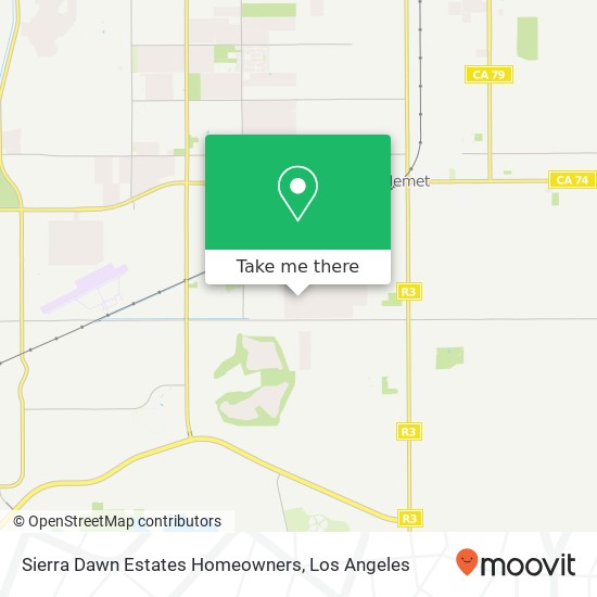 Sierra Dawn Estates Homeowners map