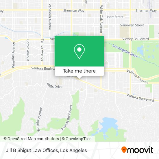 Jill B Shigut Law Offices map