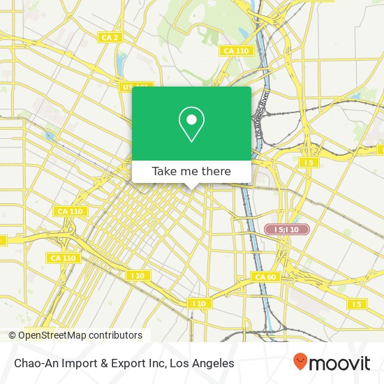 Mapa de Chao-An Import & Export Inc