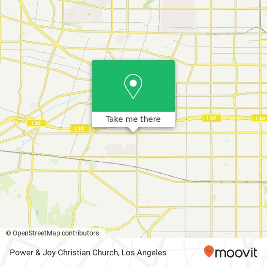 Power & Joy Christian Church map