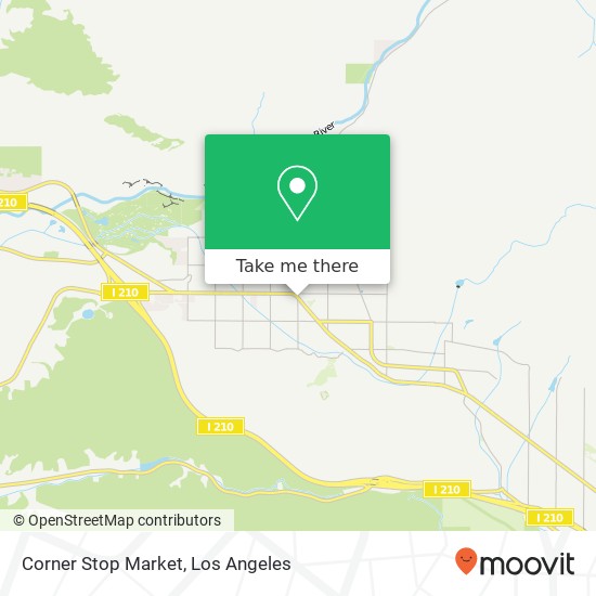 Mapa de Corner Stop Market
