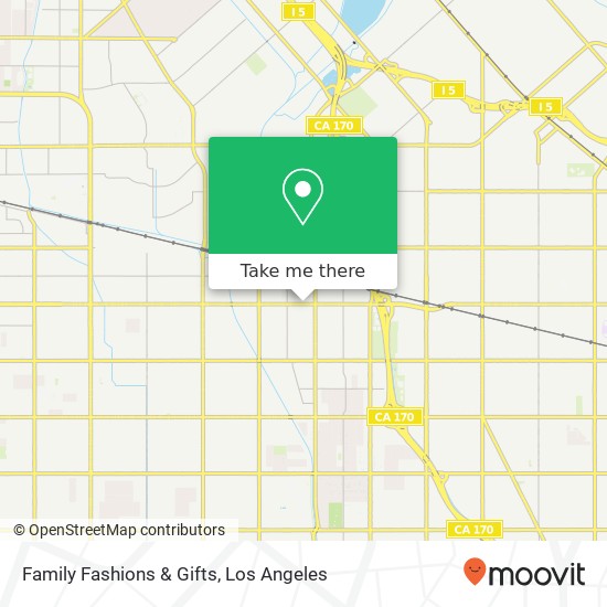 Mapa de Family Fashions & Gifts