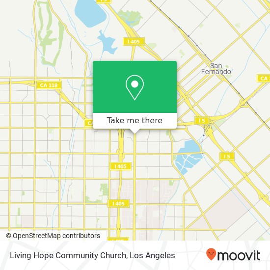 Living Hope Community Church map