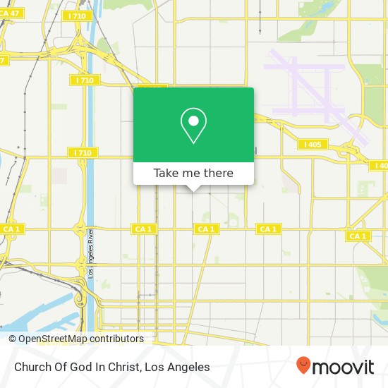 Mapa de Church Of God In Christ