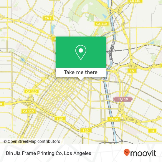 Mapa de Din Jia Frame Printing Co