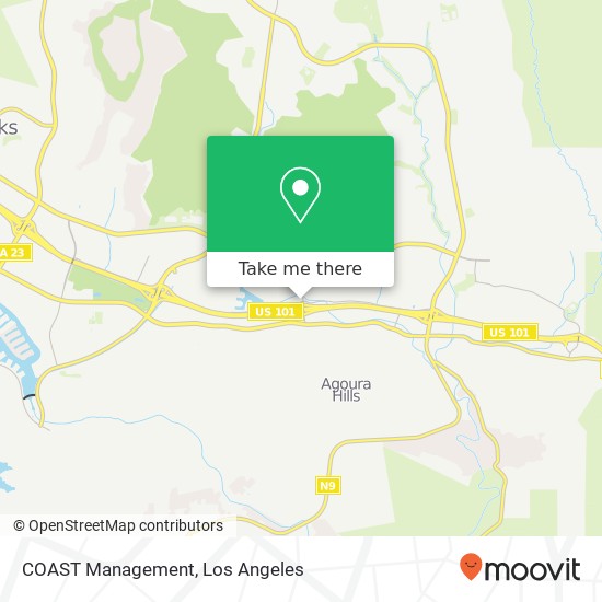 COAST Management map