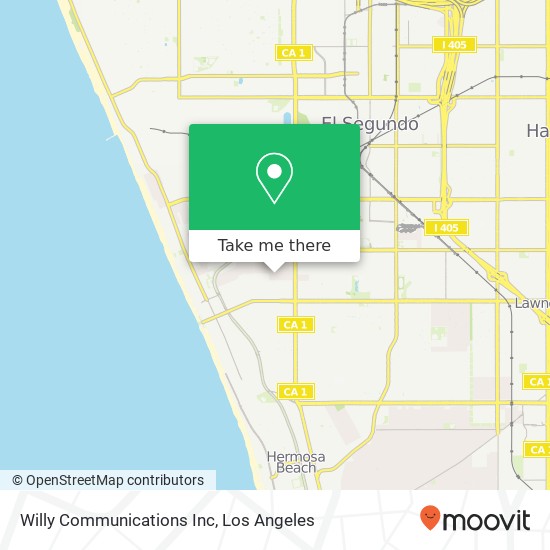 Mapa de Willy Communications Inc