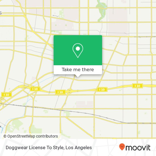 Doggwear License To Style map