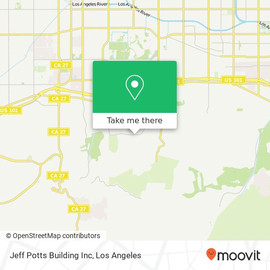 Jeff Potts Building Inc map