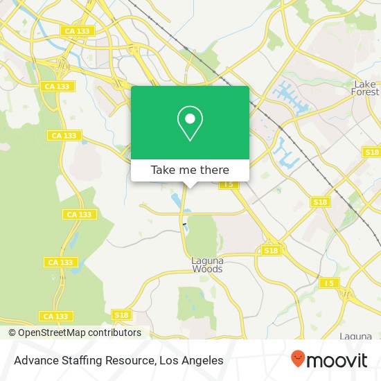 Advance Staffing Resource map