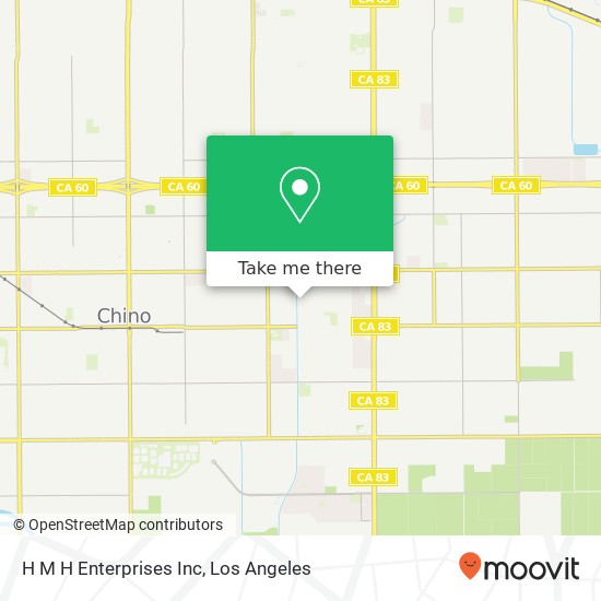 H M H Enterprises Inc map