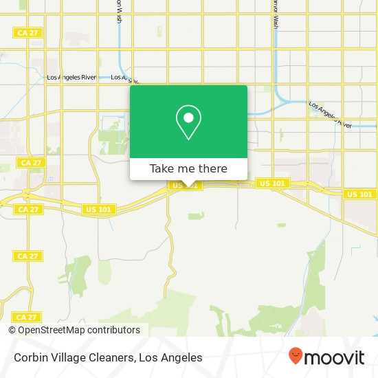 Corbin Village Cleaners map