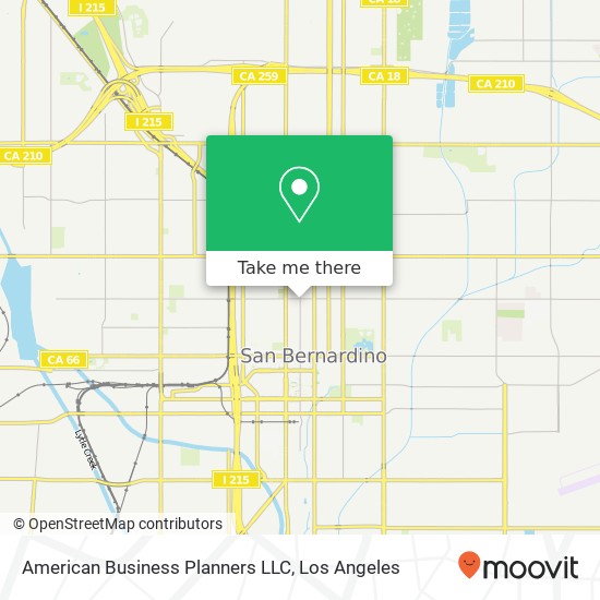 Mapa de American Business Planners LLC