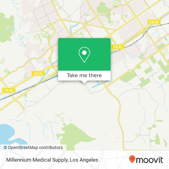 Millennium Medical Supply map