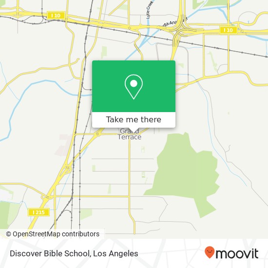 Discover Bible School map