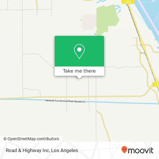 Mapa de Road & Highway Inc