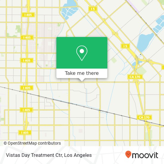 Vistas Day Treatment Ctr map