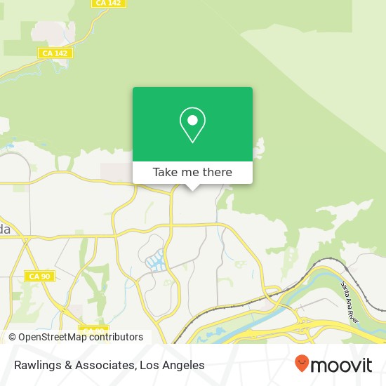 Rawlings & Associates map