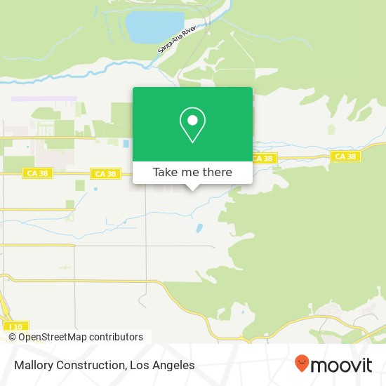 Mallory Construction map