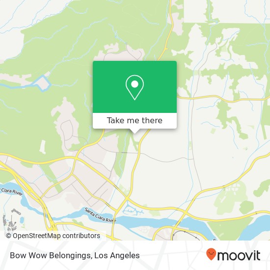 Bow Wow Belongings map