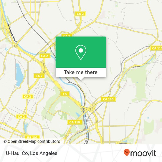 U-Haul Co map