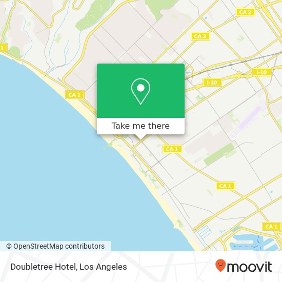 Doubletree Hotel map