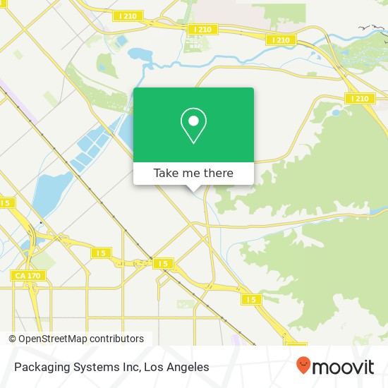 Packaging Systems Inc map