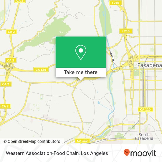 Mapa de Western Association-Food Chain