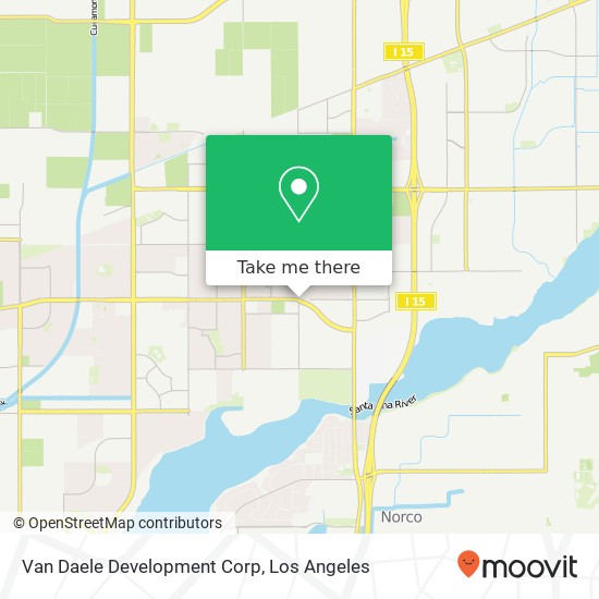 Van Daele Development Corp map