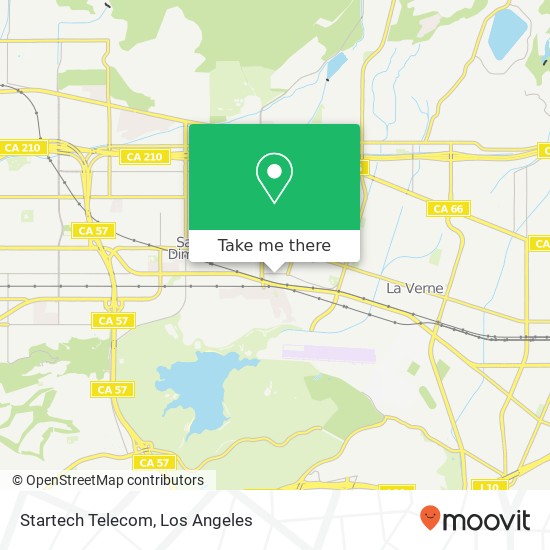 Startech Telecom map