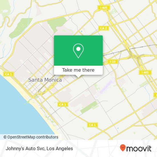 Johnny's Auto Svc map