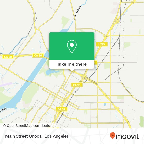 Main Street Unocal map