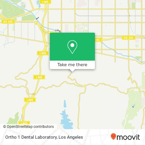Ortho 1 Dental Laboratory map