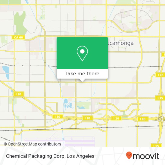 Chemical Packaging Corp map