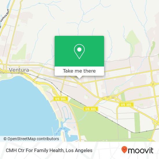 Mapa de CMH Ctr For Family Health