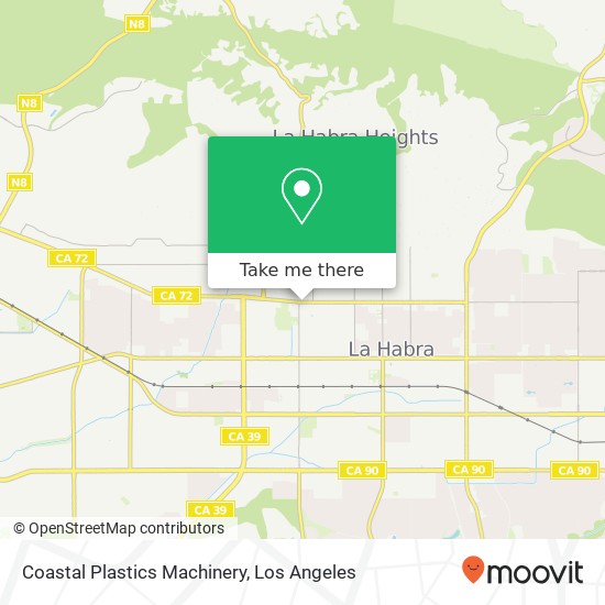 Mapa de Coastal Plastics Machinery