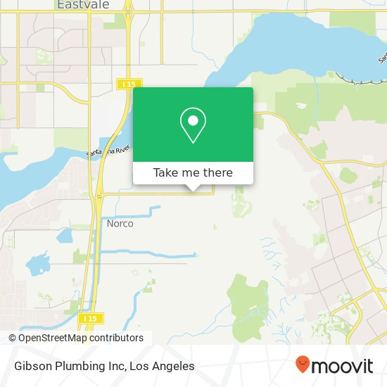 Gibson Plumbing Inc map