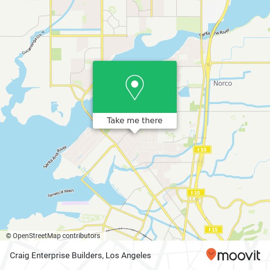 Craig Enterprise Builders map
