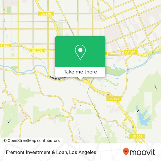 Fremont Investment & Loan map