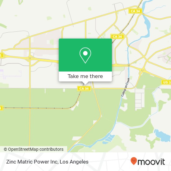 Zinc Matric Power Inc map