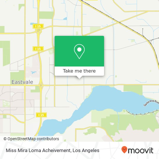 Mapa de Miss Mira Loma Acheivement