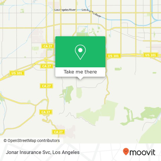 Jonar Insurance Svc map