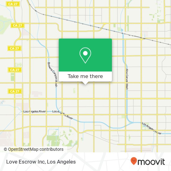 Mapa de Love Escrow Inc